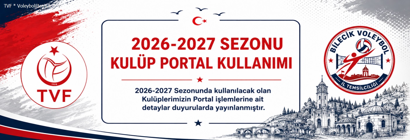 2026-2027 Sezonu Kulüp Portal Kullanımı Hakkında