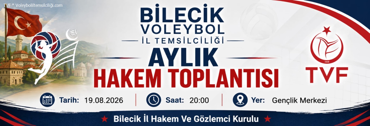 AYLIK HAKEM VE GÖZLEMCİ TOPLANTISI